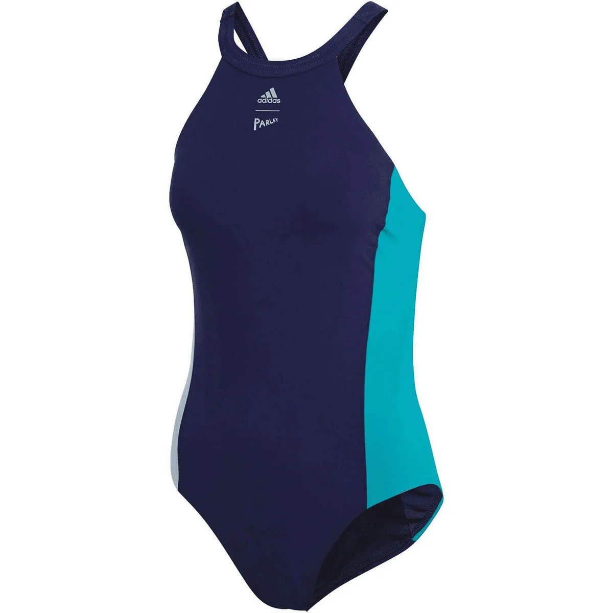 adidas Fit Suit Par H Badeanzug für Damen, Damen, Trainingsanzug, DY7355_34, Tinley/Mencla, 34