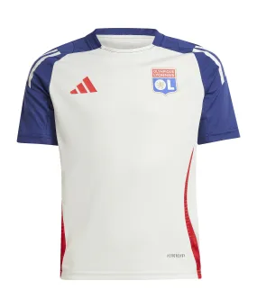 adidas Olympique Lyon Trainingsshirt Kids Weiss