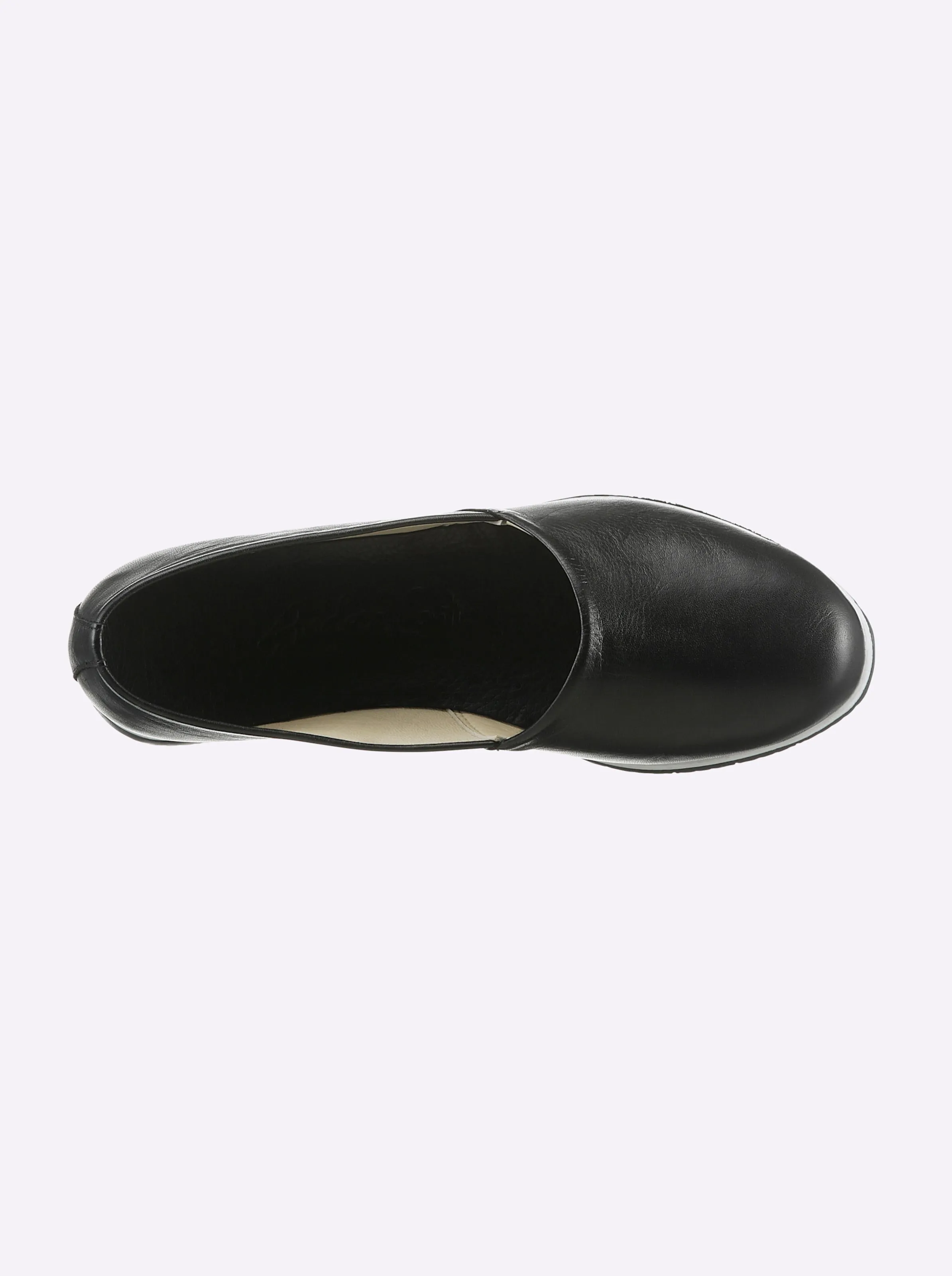 Andrea Conti Slipper in schwarz