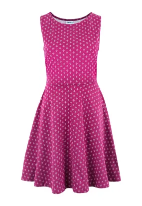 BEACH TIME Strandkleid Trägerkleid Damen bordeaux-weiß im Online Shop von kaufen