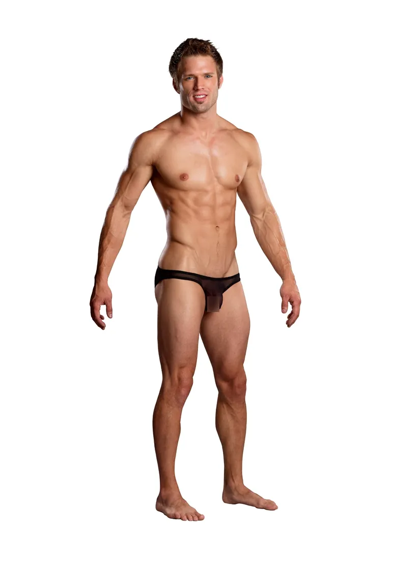 Brazilian Pouch Bikini - Black