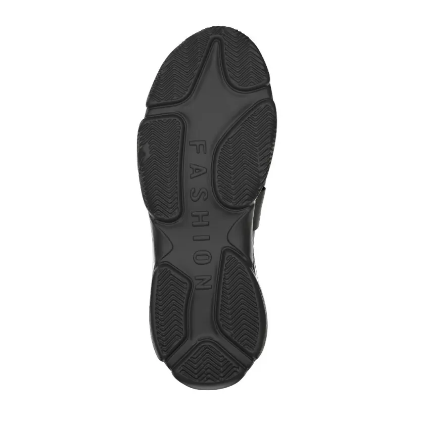 Dehnbare Sneakers mit Chunky Sole 10670