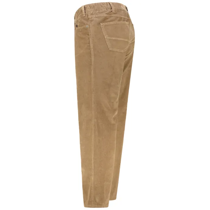 Eurex by Brax Cordhose "Luka" mit Stretch, gerade, braun 