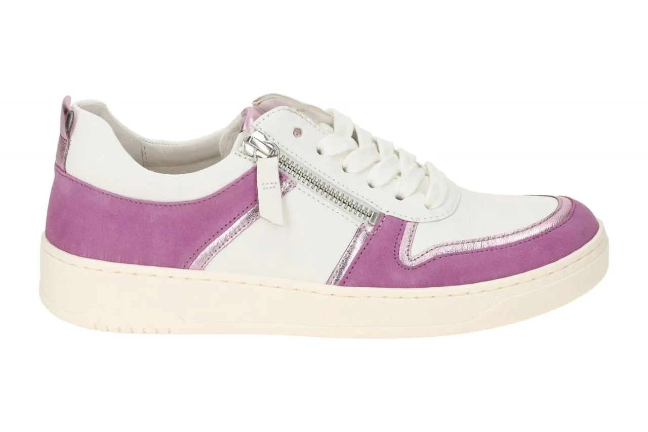 Gabor Best Fitting Schuhe Sneakers weiß lila 43.340.23