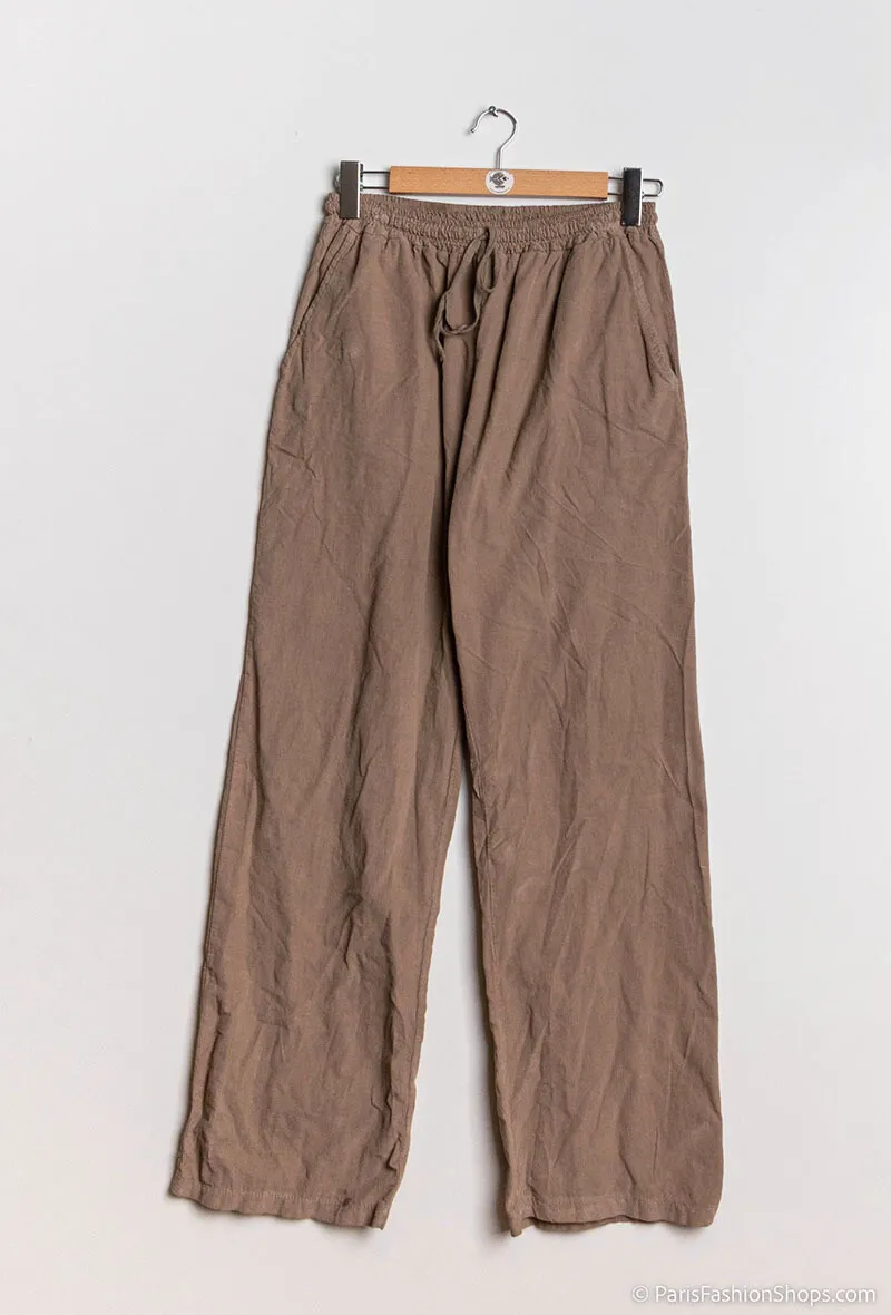 Gerade geschnittene Cordhose