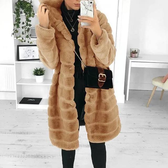 Heidi-Mode | Bequemer Wintermantel mit Kapuze