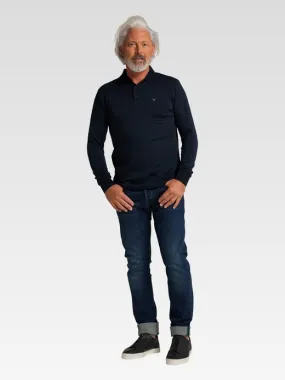 Herren Langarm-Poloshirt  -  Corneanu