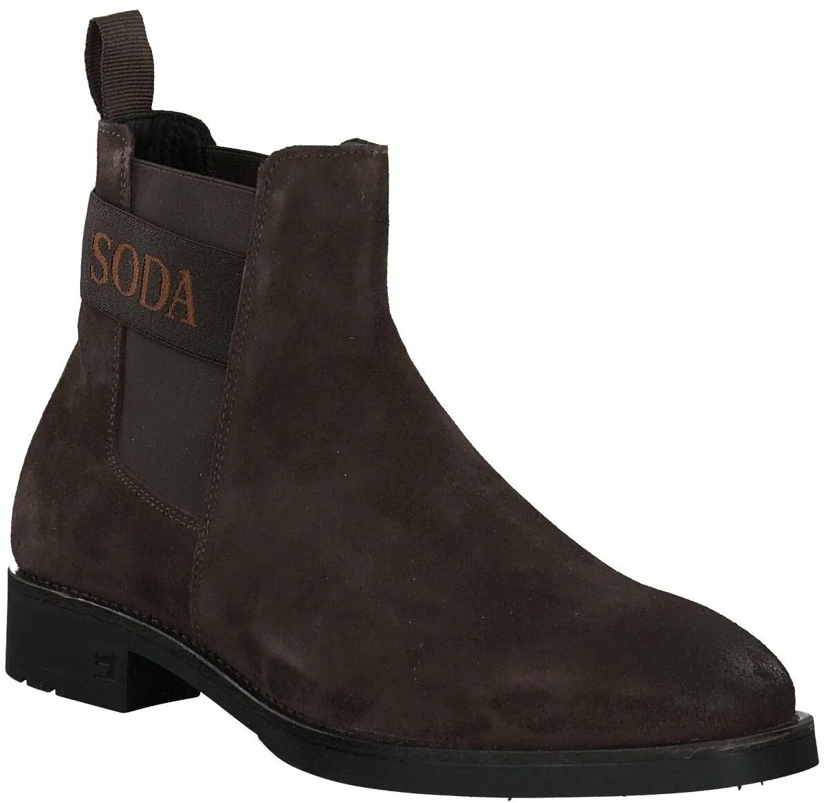 Herren-Stiefeletten aus Leder 213202821019 (Braun)