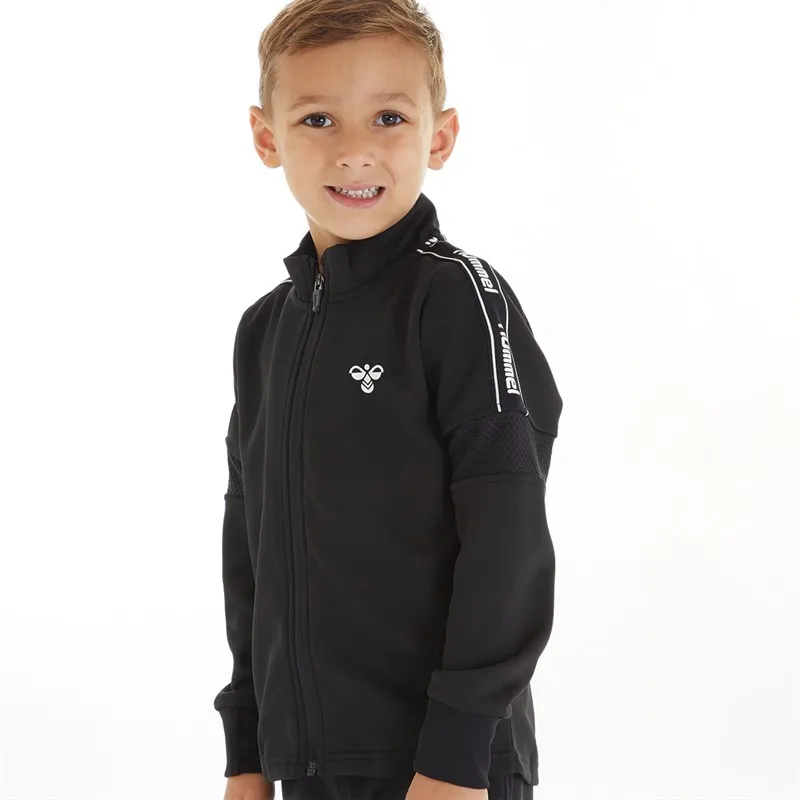 Hummel Jacke Junge Hmlask mit Reißverschluss Schwarz
