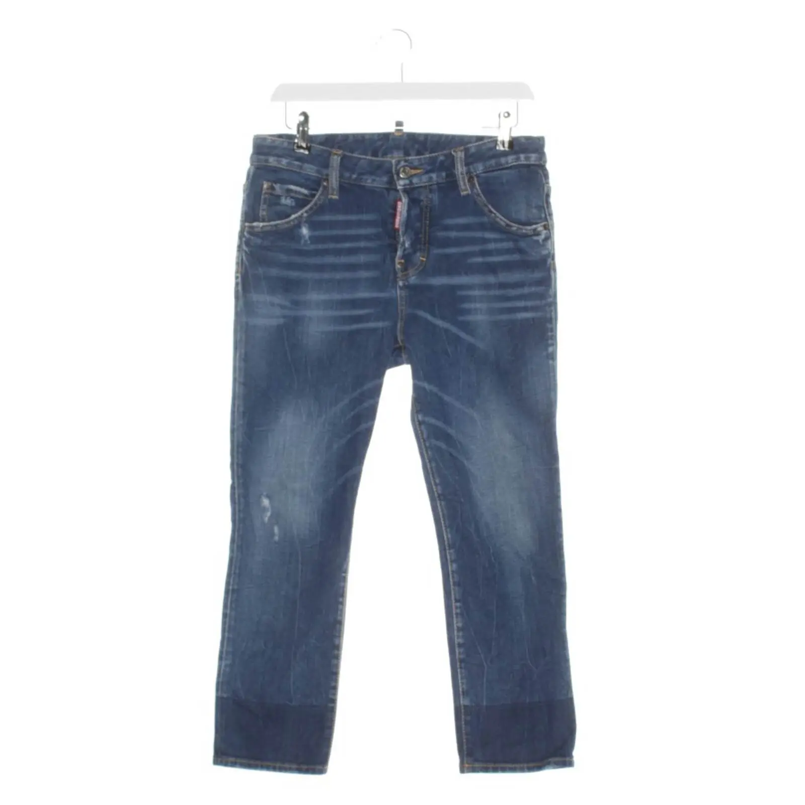 Jeans Straight Fit 34 Blau
