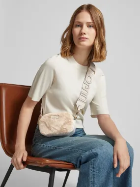 Liu Jo White Umhängetasche aus Kunstfell (offwhite) online kaufen