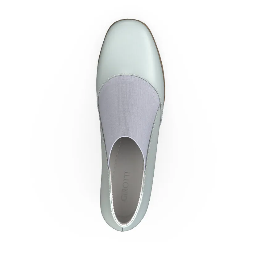 Low Top Stiefeletten mit Absatz 57748