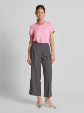 Marc Cain Blusenshirt mit Label-Applikation (pink) online kaufen