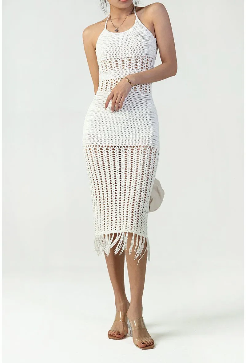 Midi-Strandkleid