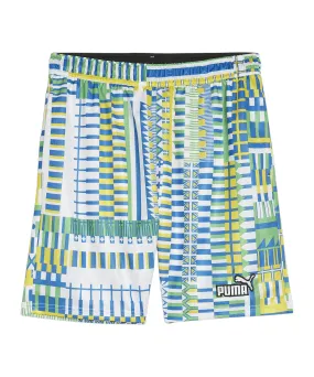 PUMA FanwearCapsule Short Grün Gelb F15