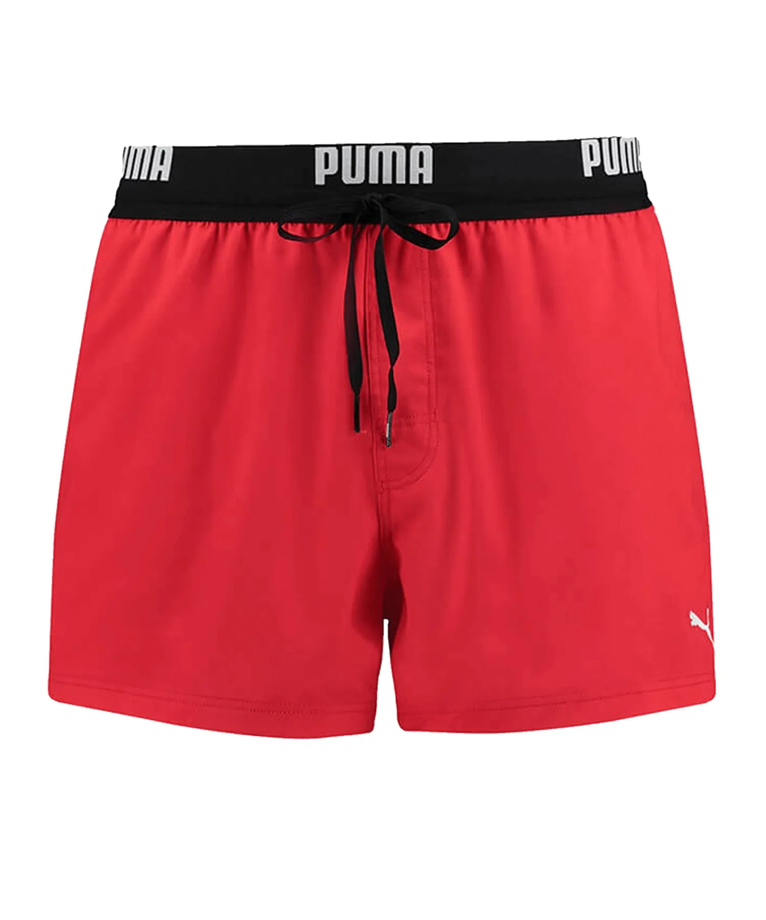 PUMA Swim Logo Badehose Rot (002)