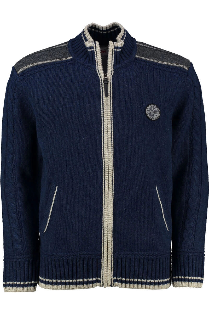 SPIETH & WENSKY Strickjacke Betzbach blau