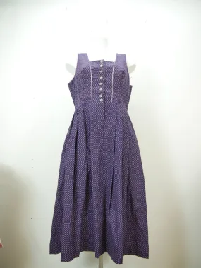 Straßer Original lila mit Borte klasse Dirndl ohne Schürze Trachtenkleid Gr.42