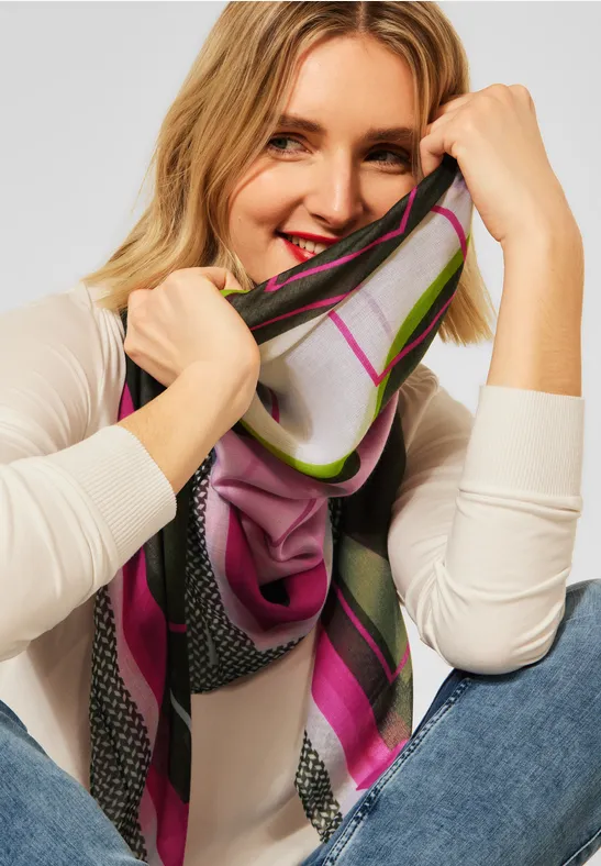 Street One Cosy Schal mit Print 