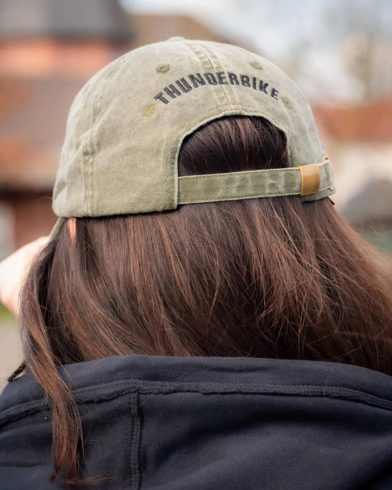 Thunderbike Baseball Cap Customs Olive